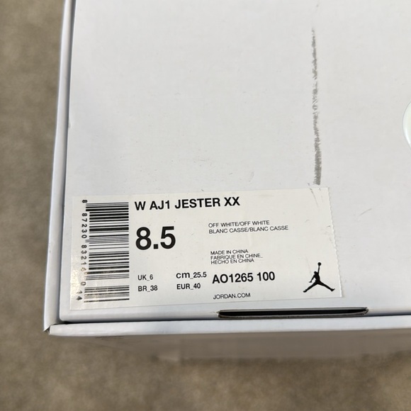 Jordan 1 Jester XX Size 8.5 - Picture 8 of 8